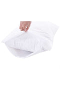 4-Piece Waterproof Pillow Protector Cotton Zippered 50x70