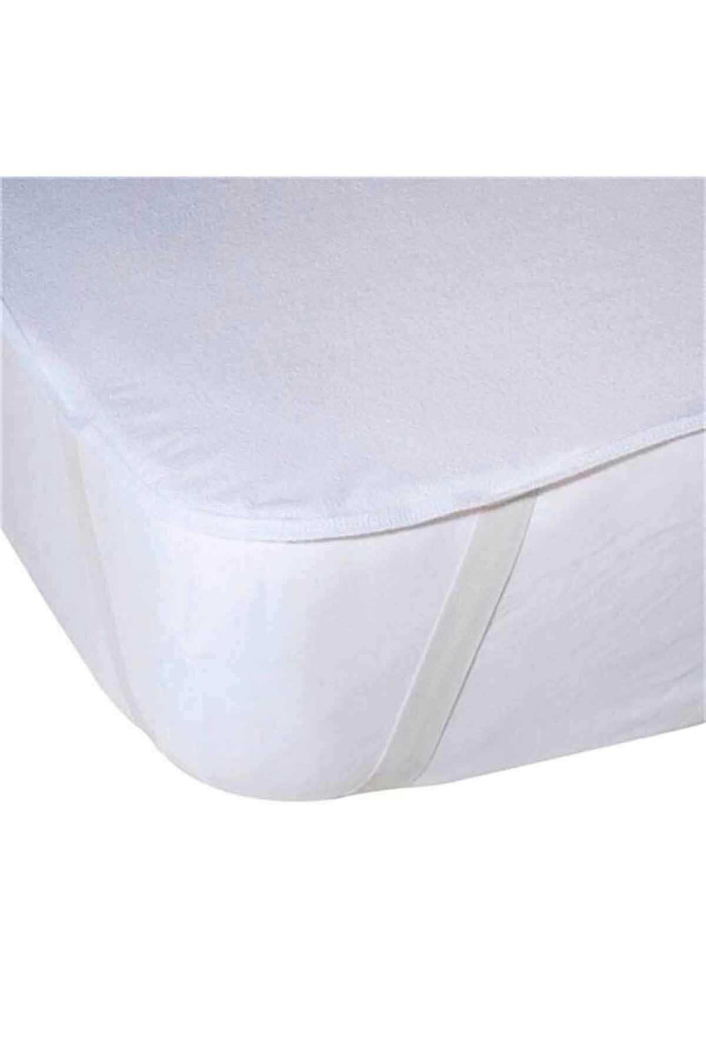 100x200 Waterproof Single Mattress Protector with Cotton Corner Elastics