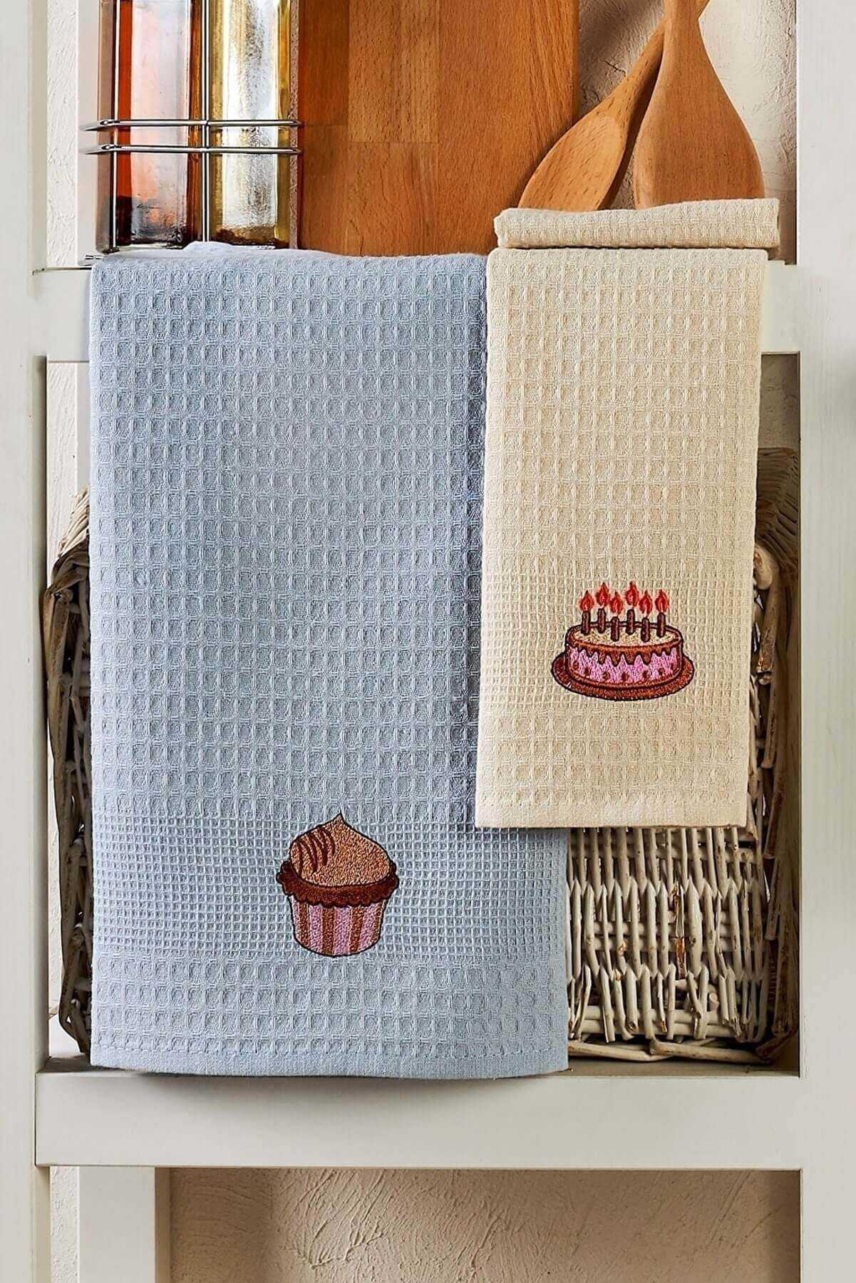 6 Piece Kitchen Drying Cloth 40 X 60 Cm Cake