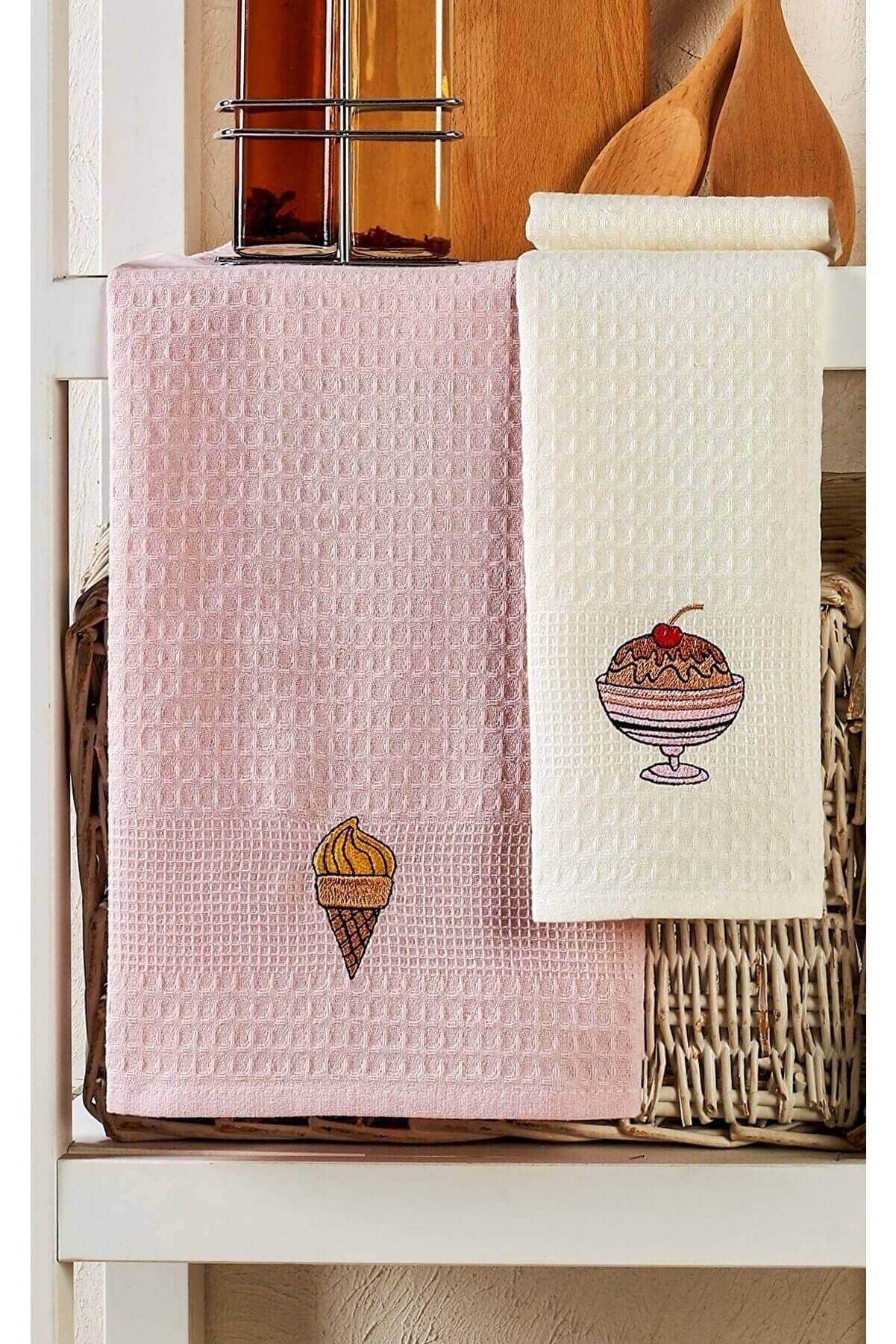 6 Piece Kitchen Towel 40 X 60 Cm Ice Cream