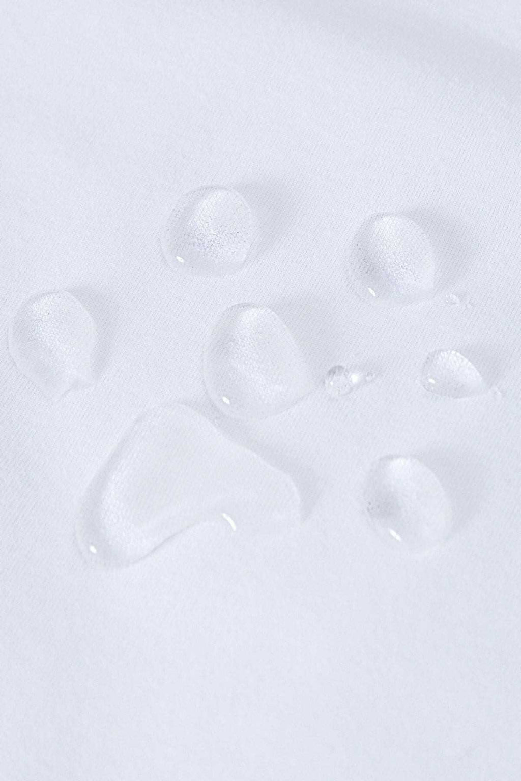 120x200 Waterproof Single Mattress Protector with Cotton Corner Elastics