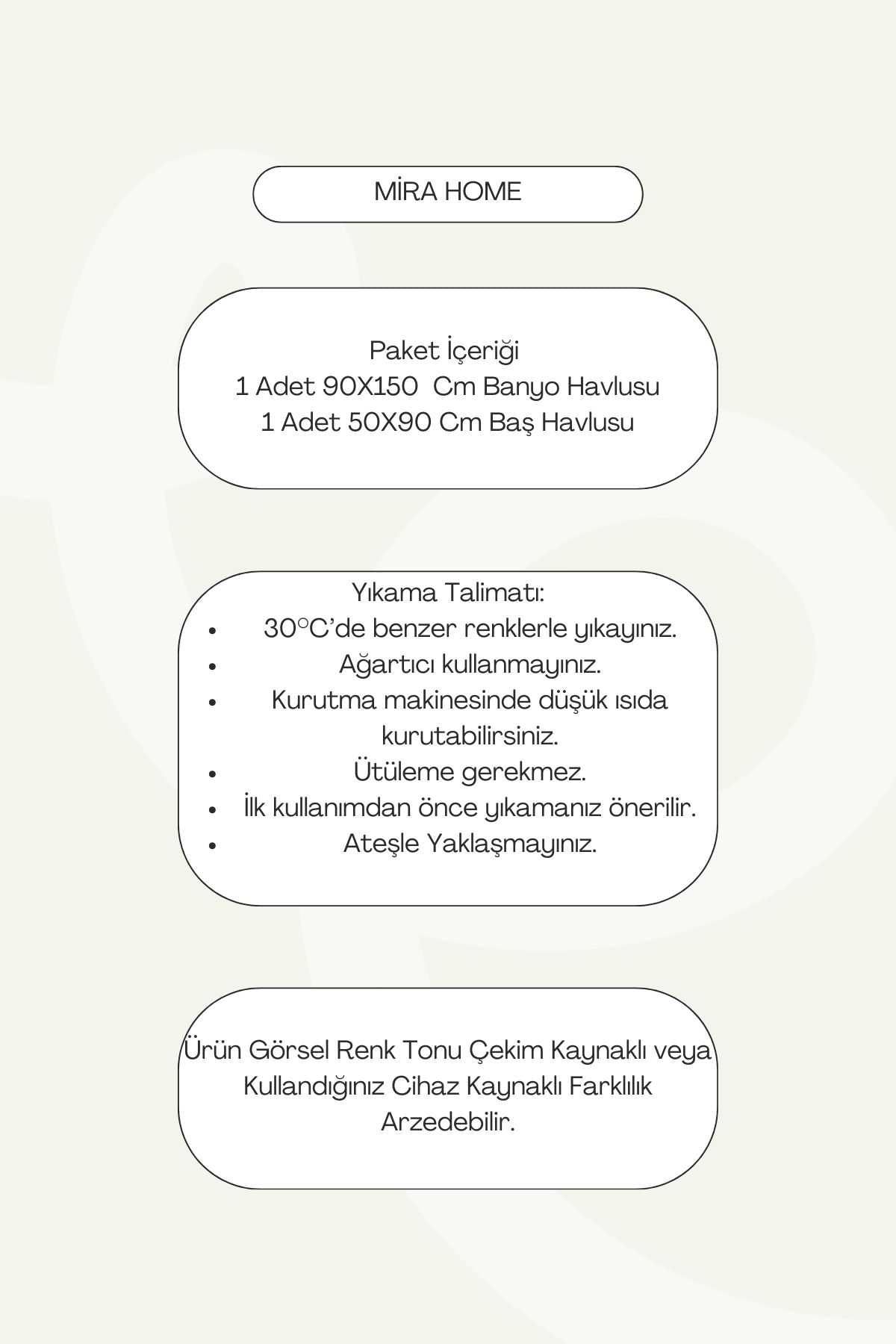 2 Parça Jakarlı Banyo Havlu Takımı %100 Pamuklu 90x150 Cm Arden Mavi