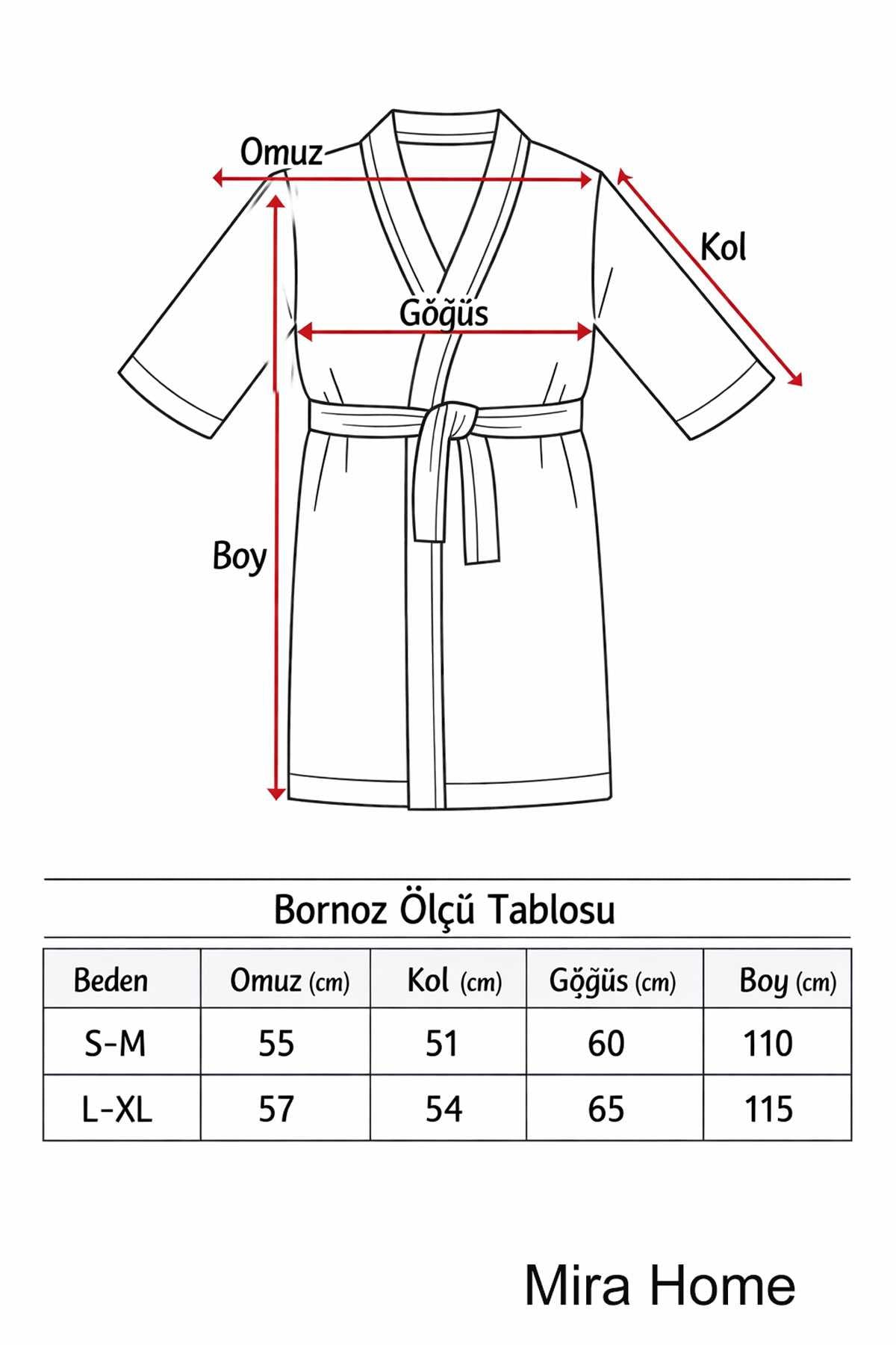 Kimono Collar Unisex Cotton Single Bathrobe Green